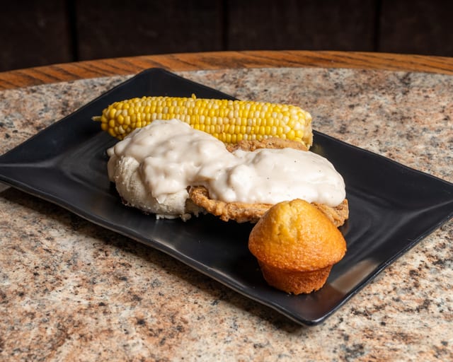 Country Fried Steak Dinner.