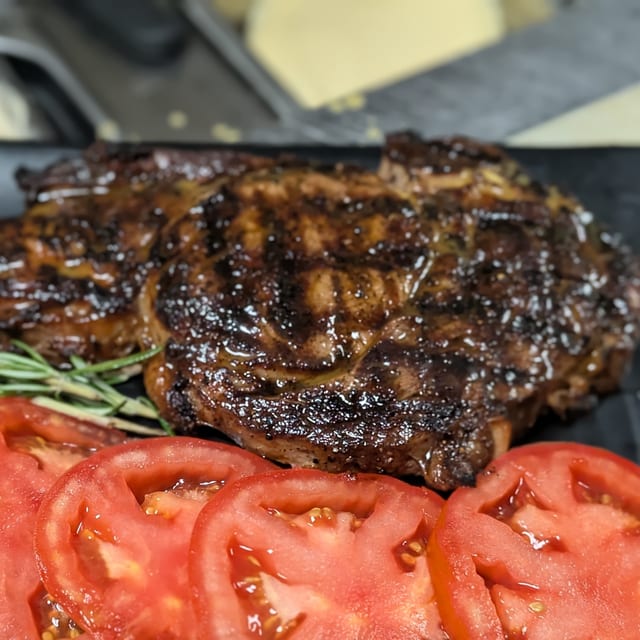 Ribeye Steak.